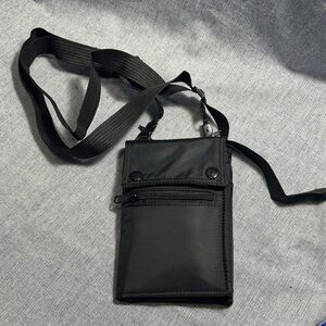Black Passport Bag